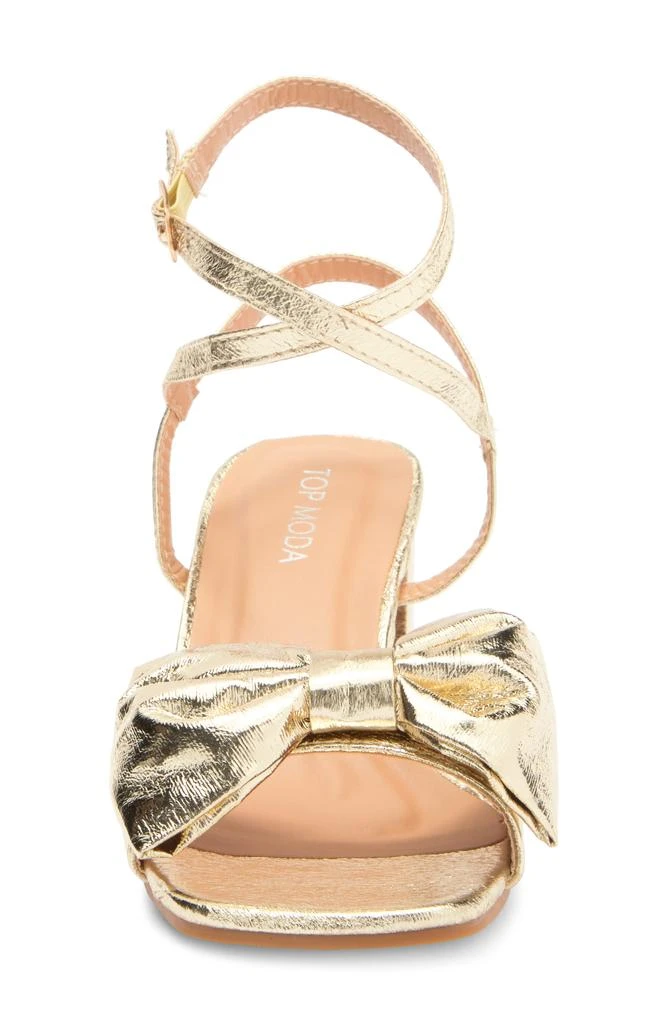TOP GUY SHOES Prairie Block Heel Sandal 3