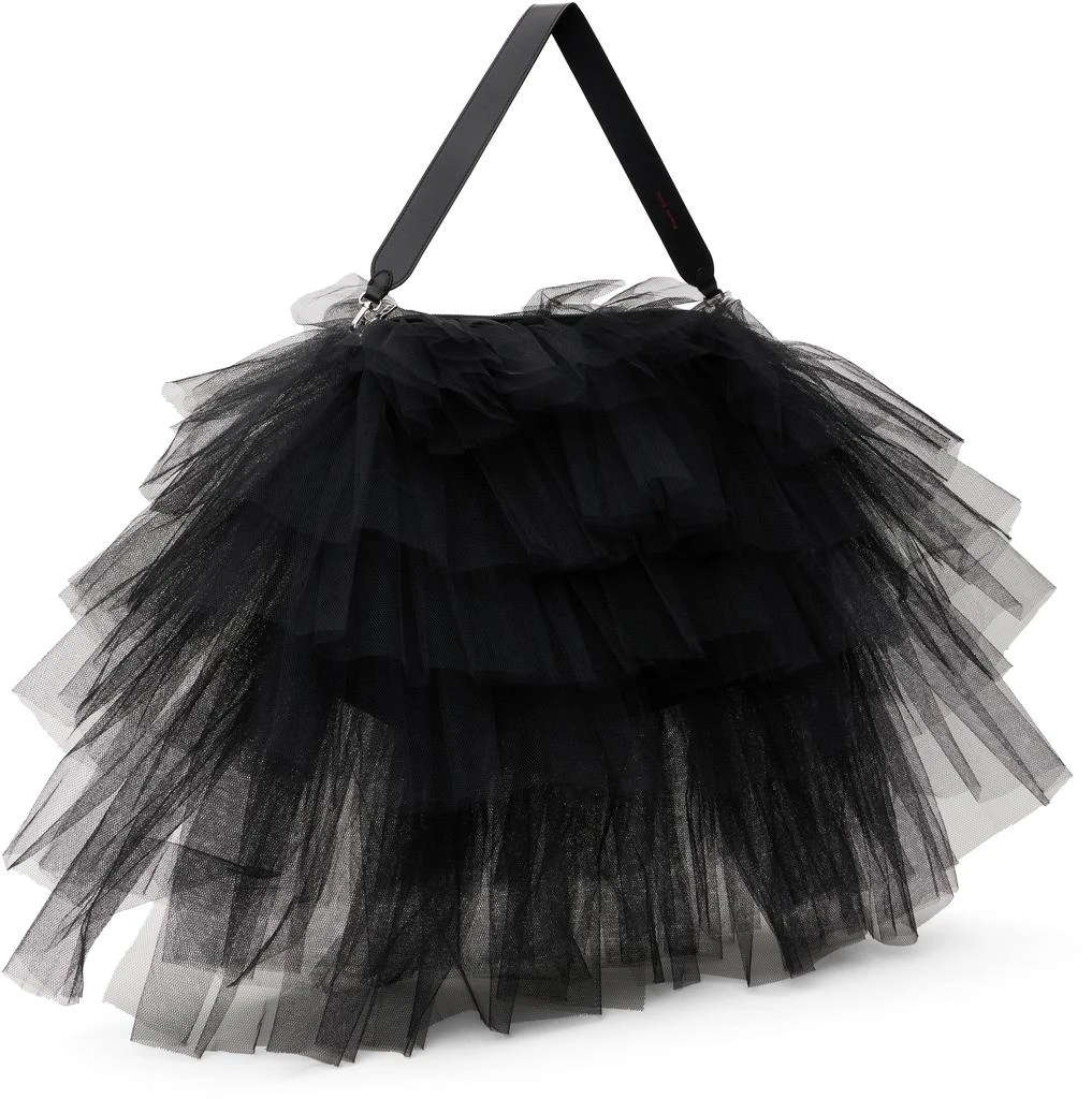 Simone Rocha Black Oversized Frilly Tutu Bag 2