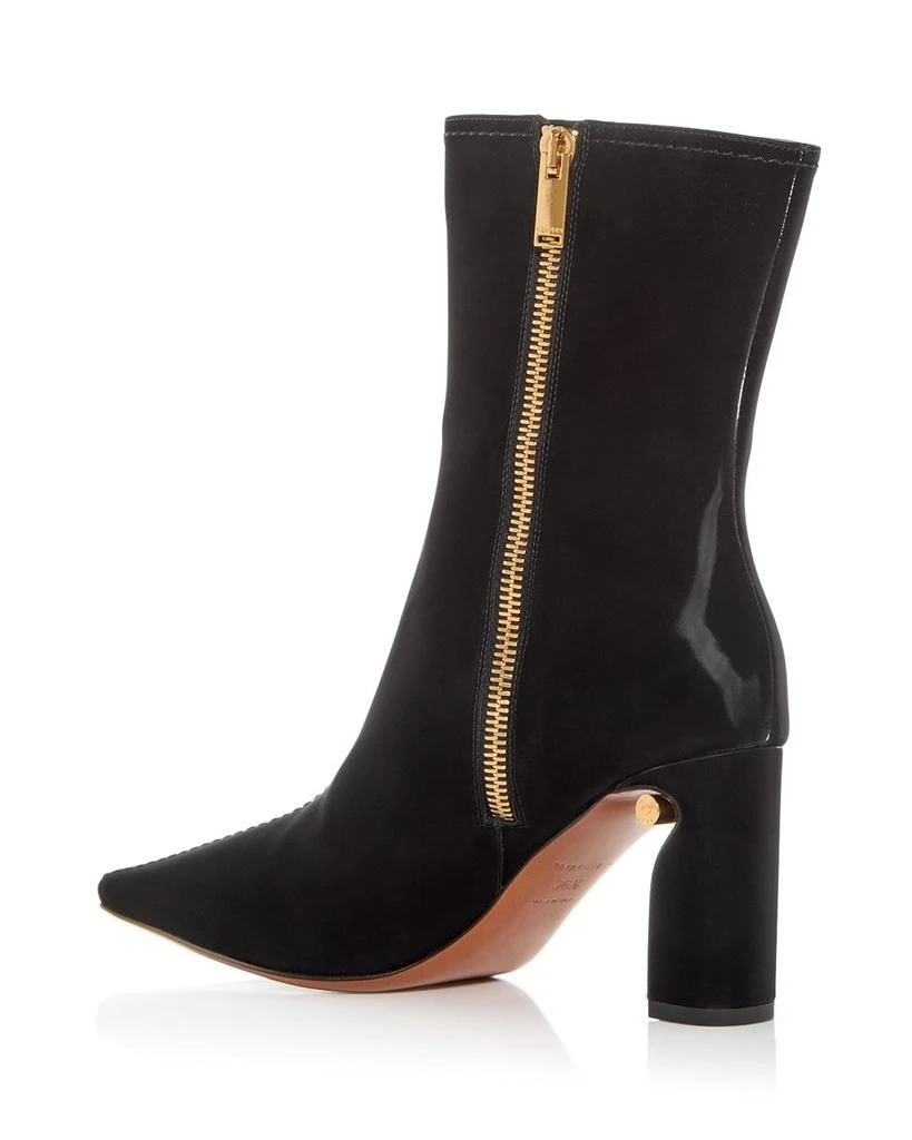 McQueen Women's Pointed Toe Boots 5