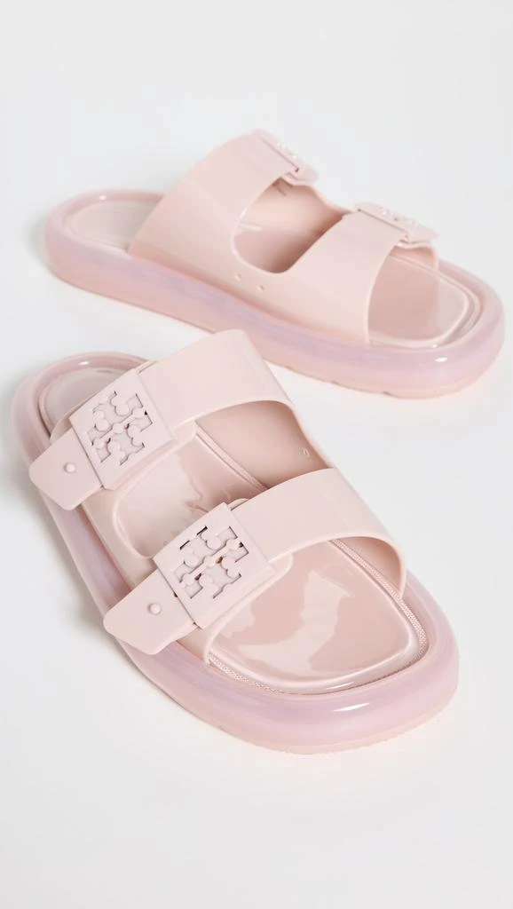 Tory Burch Buckle Bubble Jelly Slides 4
