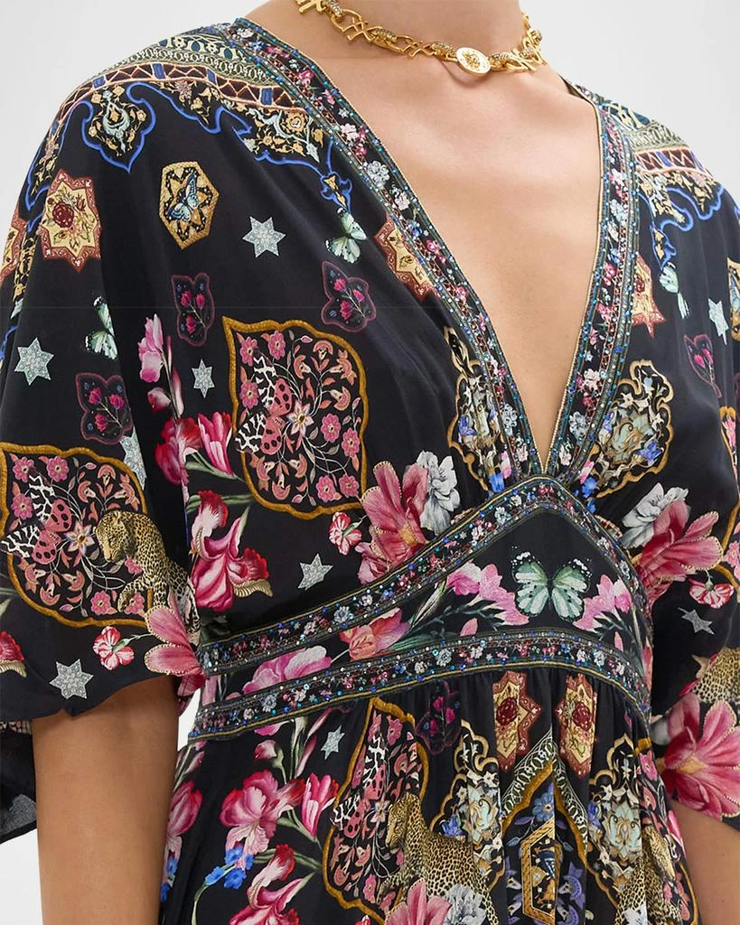 Camilla Midnight in Monserrate Ruffle-Hem Midi Dress 5