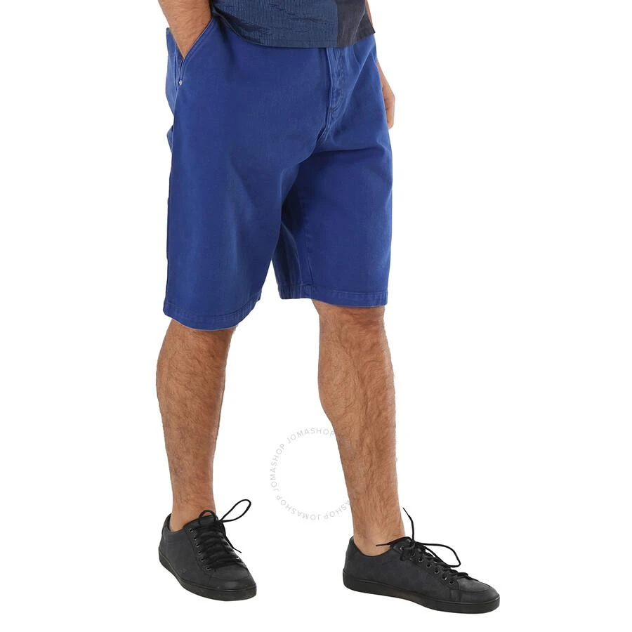 Kenzo Men's Electric Blue Bermuda Cotton Shorts 3