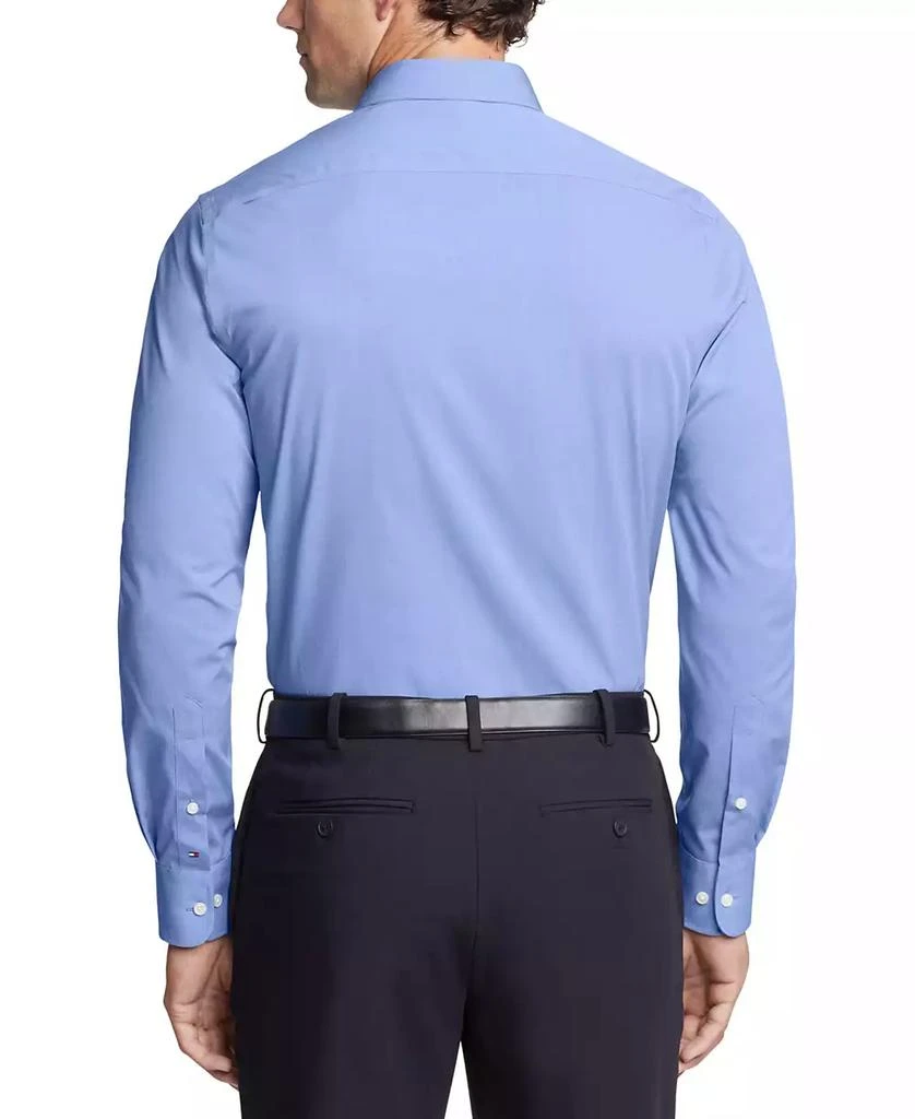 Tommy Hilfiger Men's TH Flex Essentials Wrinkle-Resistant Stretch Slim-Fit Dress Shirt 2