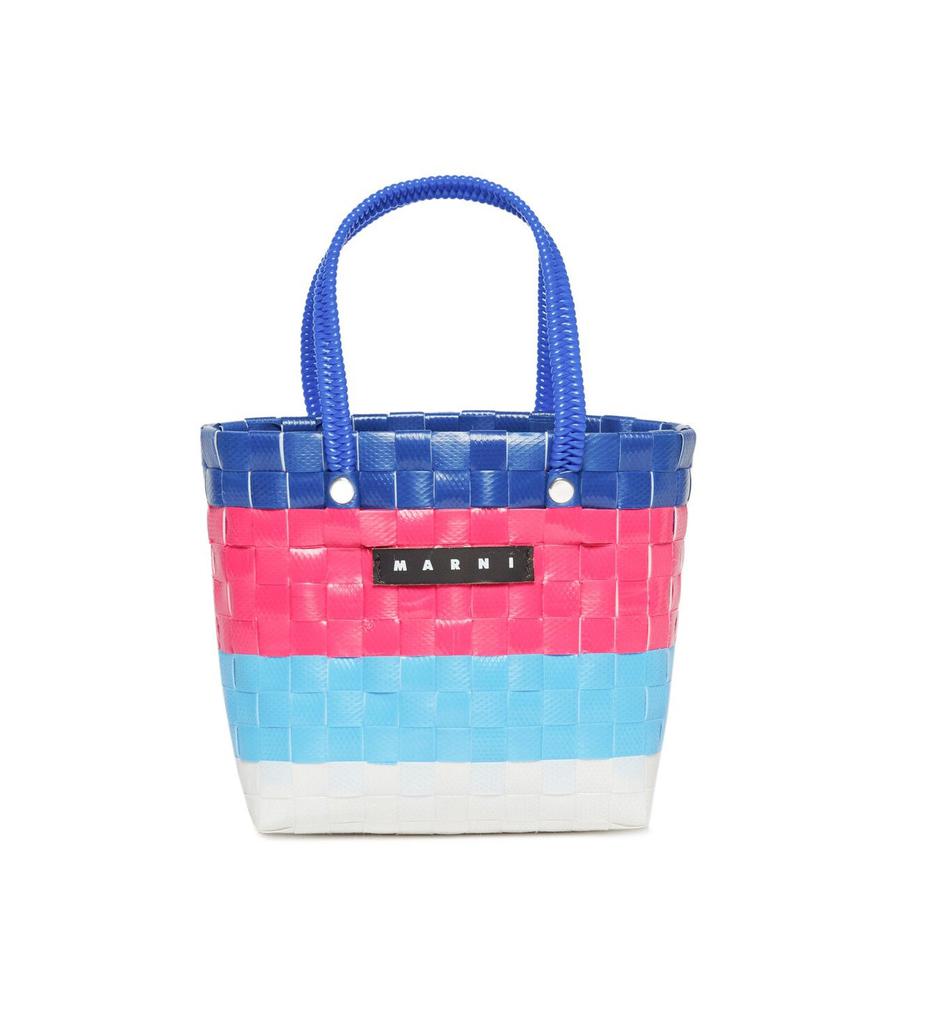 Marni Marni Kids Sunday Morning Logo Patch Shoulder Bag