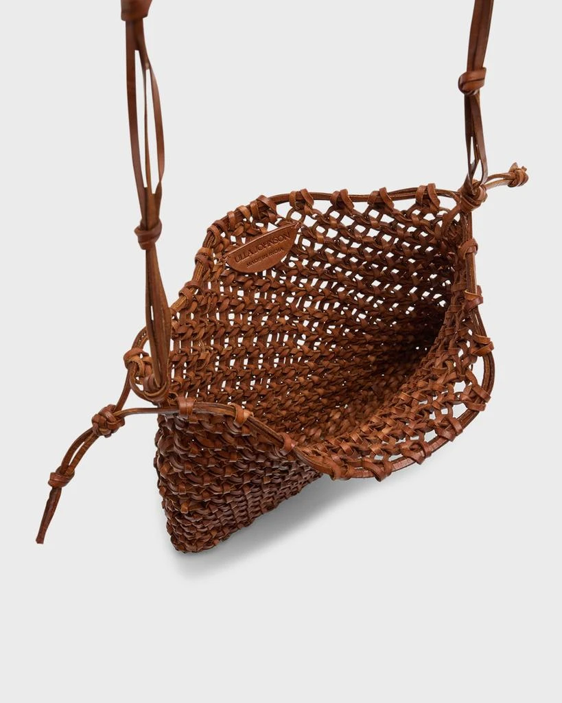 Ulla Johnson Tulia Knotted Leather Crossbody Bag 3