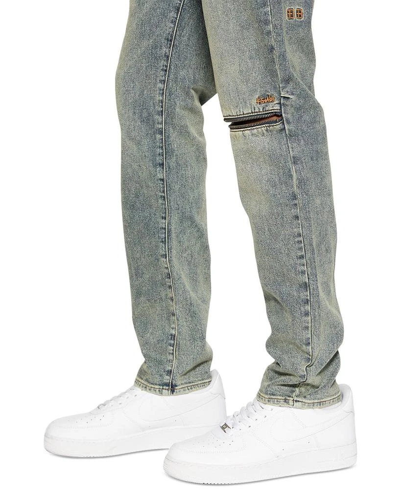 Ksubi Chitch Stage Dive Caged Slim Fit Jeans in Denim 4