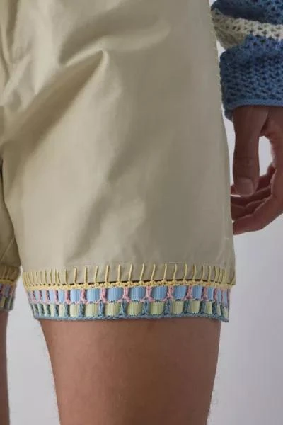 MOUTY Mouty Embroidered Beach Short 4