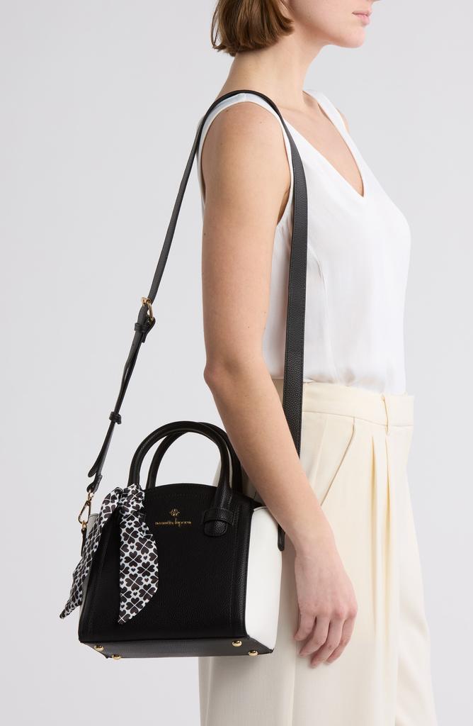 Nanette Lepore Colorblock Scarf Satchel Bag
