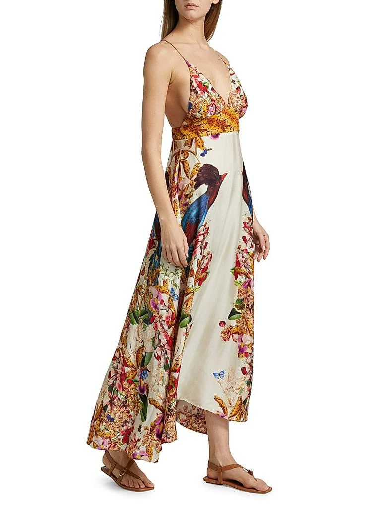 chinese dress ladies Ikat Blue Tara Dress main image 1