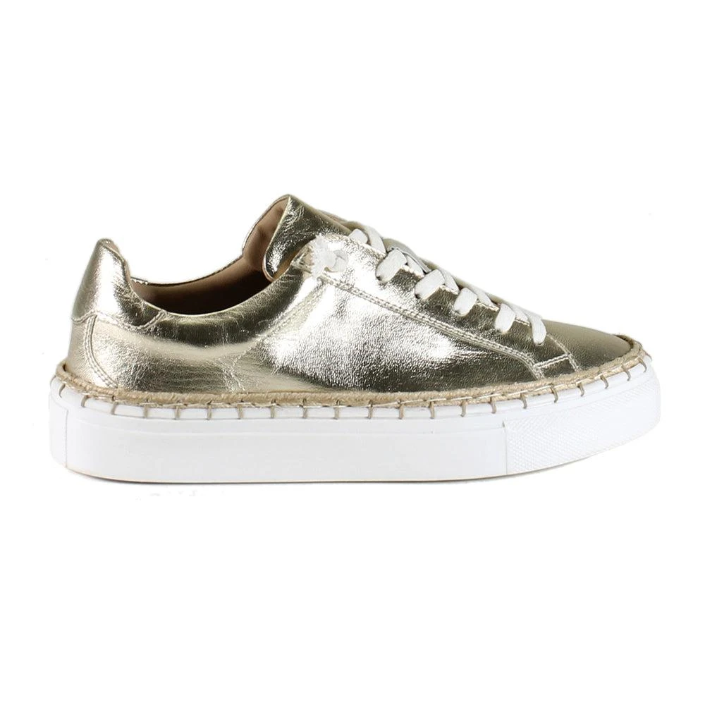 Diba True Em Belish Metallic Platform Lace Up Sneakers 1