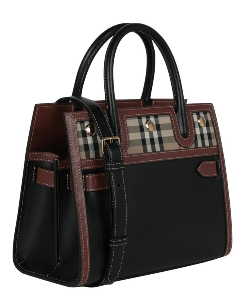 Burberry House Check Title Tote Bag 2