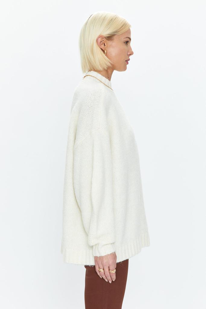Pistola Denim Carlen Mock Neck Sweater - Ecru