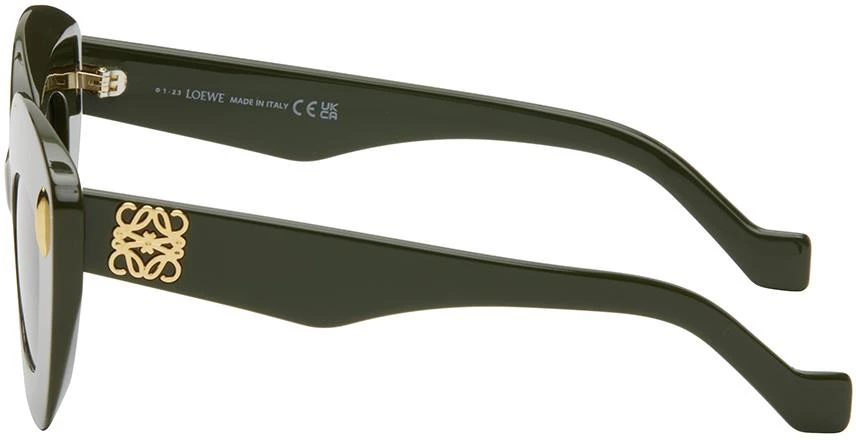 Loewe Green Retro Screen Sunglasses 3