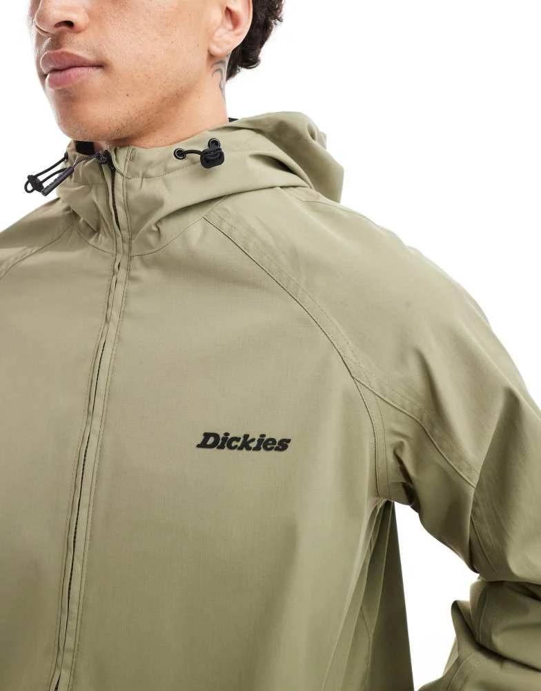 DICKIES Dickies Ronan hooded shell jacket in khaki green 2