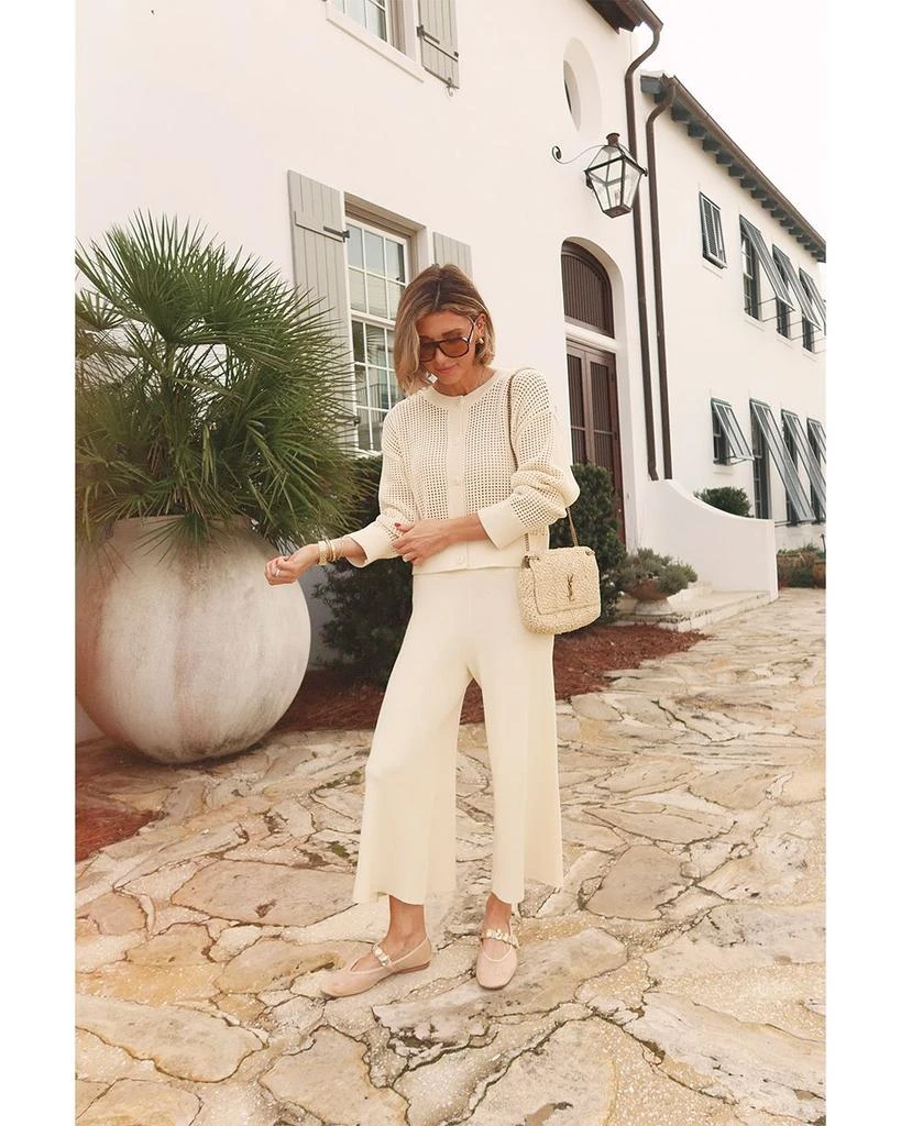 Splendid Spl X CJ Open Stitch Cardigan Sweater 3