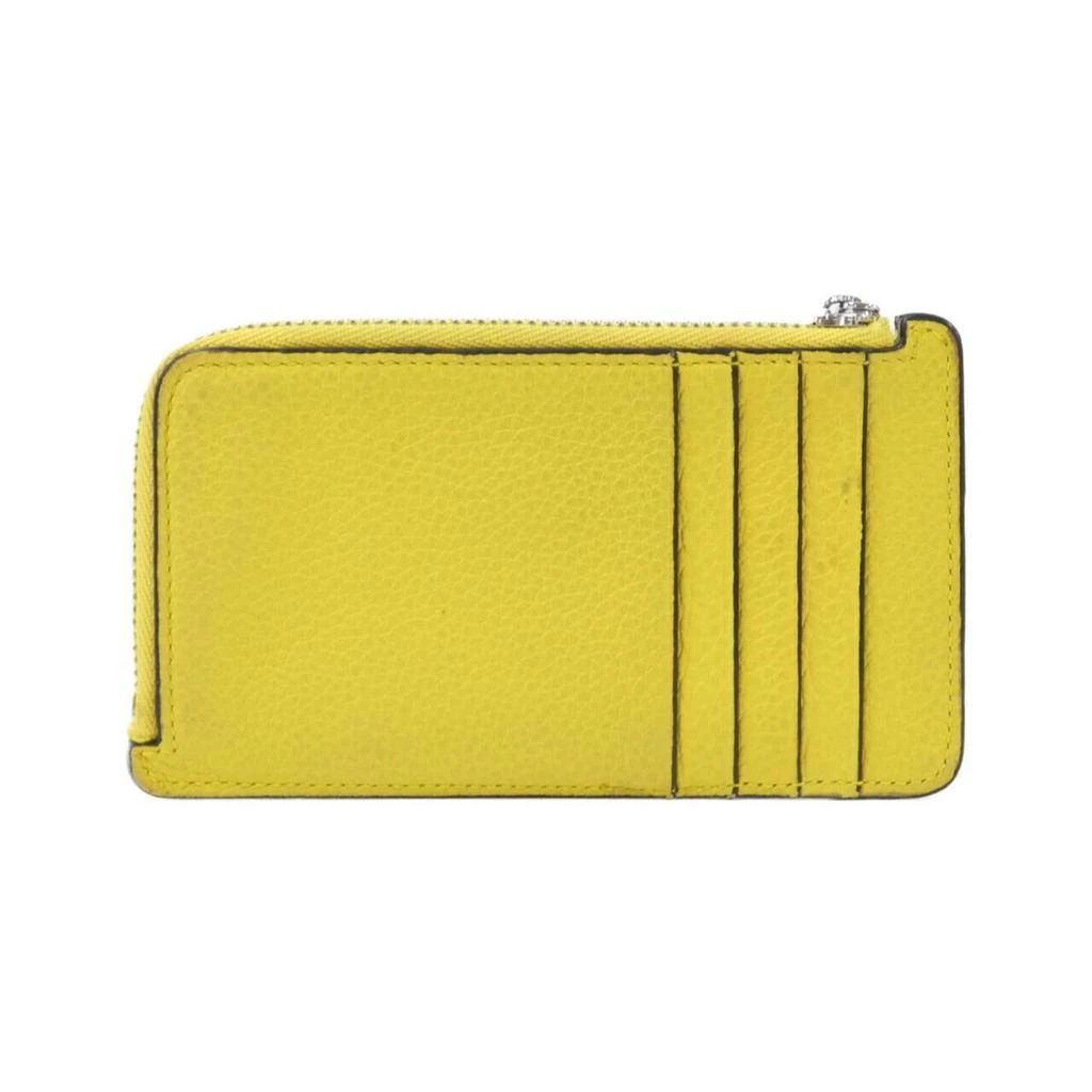 Loewe yellow Leather Coin Purse/Coin Case (Pre-Owned) 2