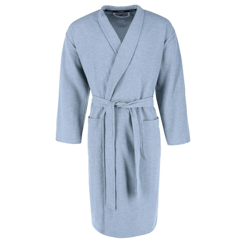 Hanes Men's Waffle Knit Robe 4