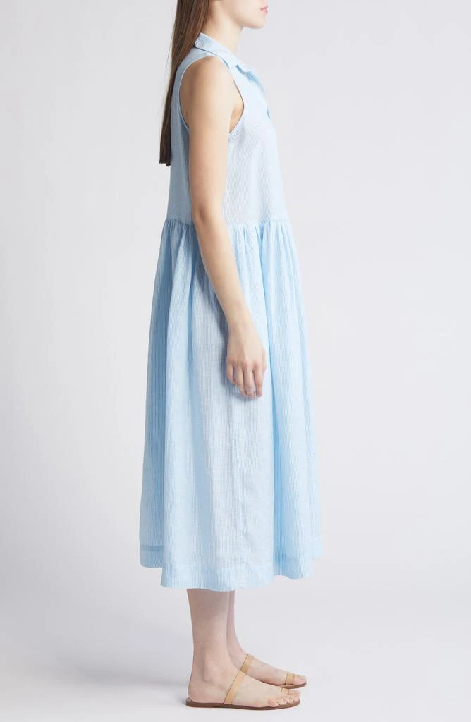 Frank & Eileen Daphne Linen Maxi Shirtdress 3