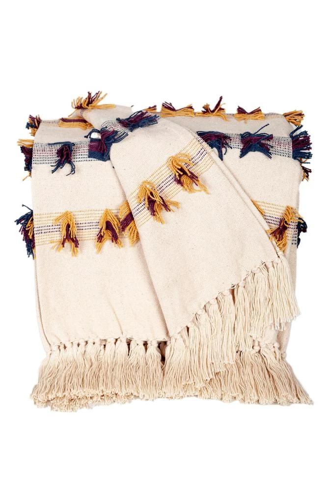 Parkland Tomoko Fringe Throw Blanket