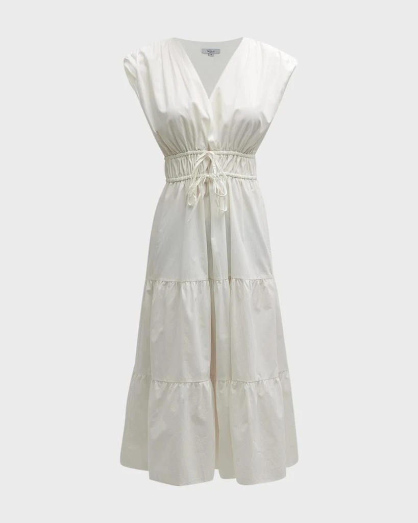 Rails Lucia Tiered Poplin Midi Dress 1
