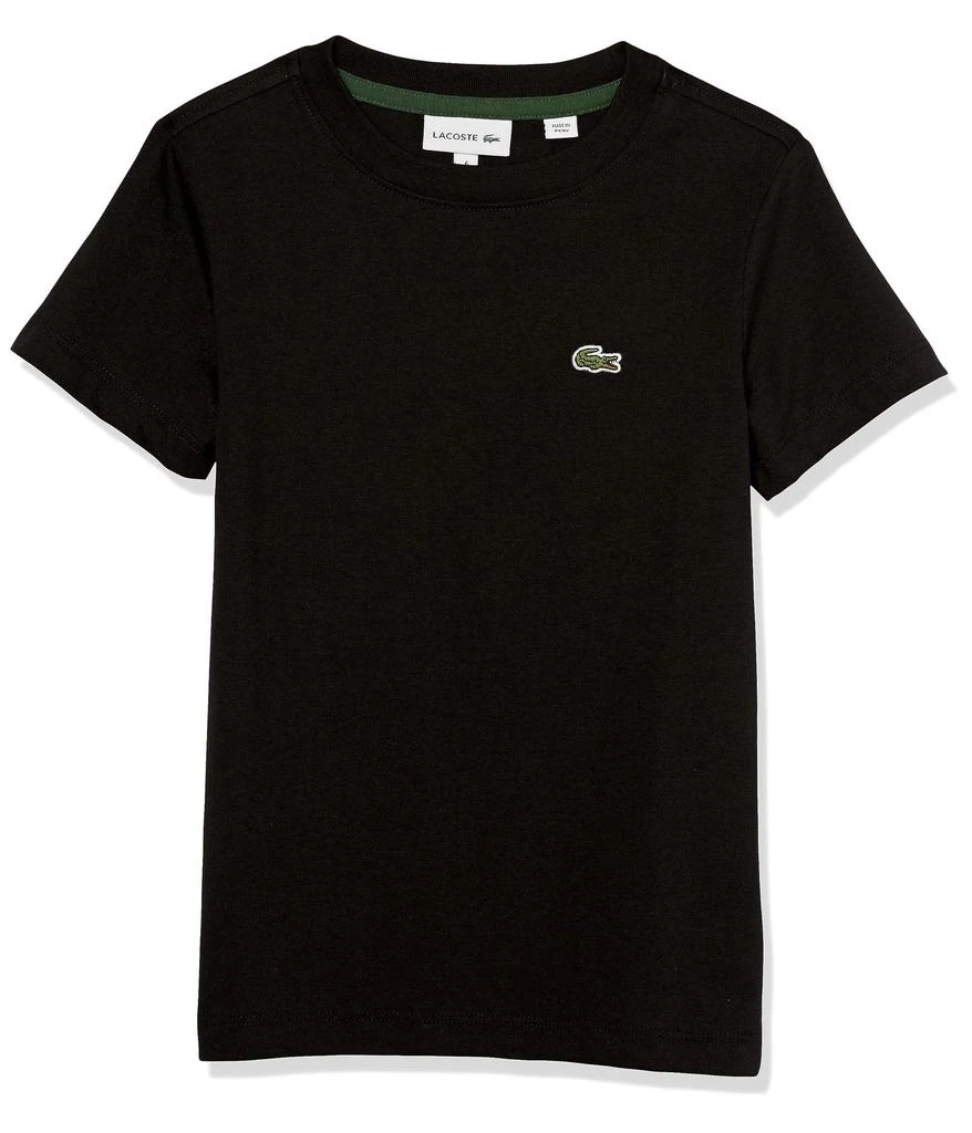 Lacoste Short Sleeve Crew Neck Classic Cotton T-Shirt (Toddler/Little Kids/Big Kids) 1