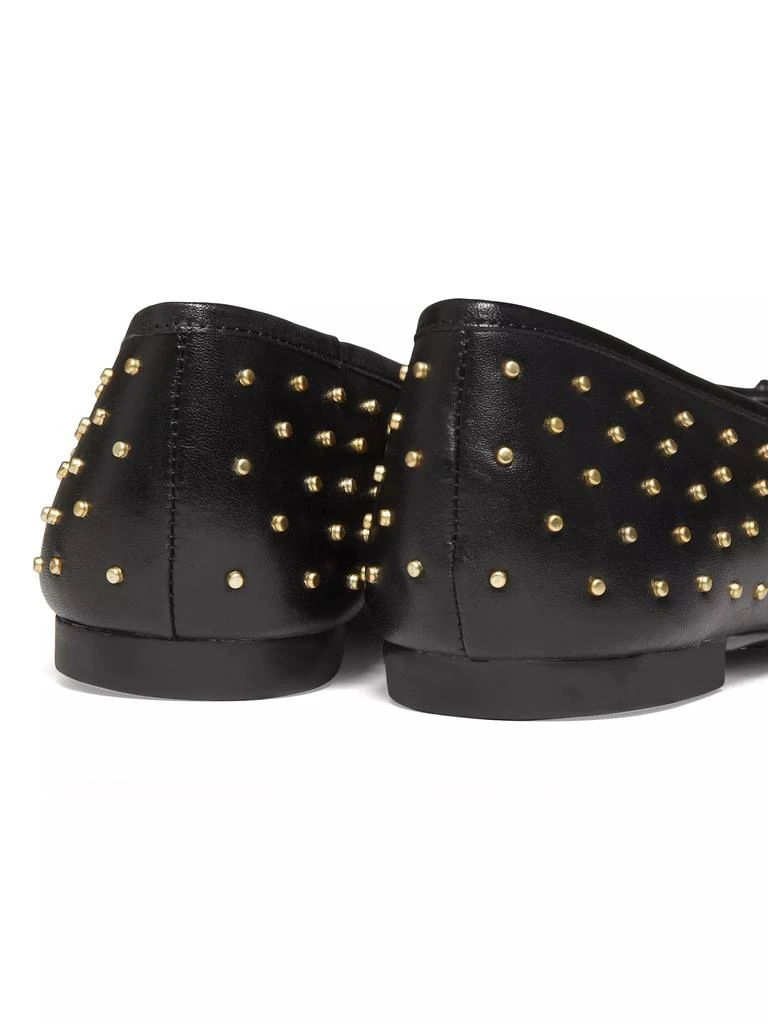 Schutz Arissa Studded Leather Ballet Flats 5