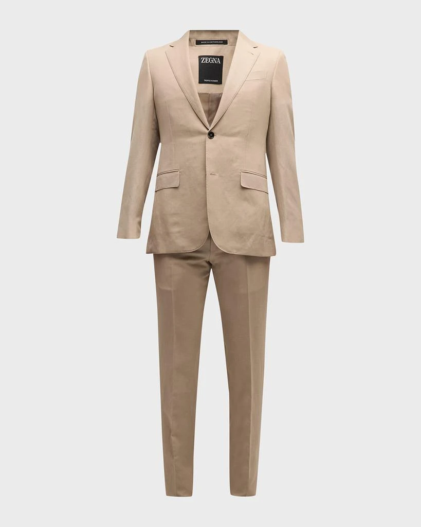 Zegna Men's Trofeo Linen Suit 1