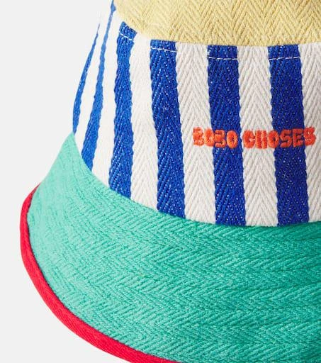 BOBO CHOSES Bobo Choses striped cotton bucket hat 2