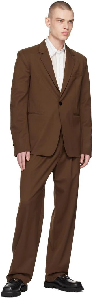 Maryam Nassir Zadeh Brown Focus Blazer 4