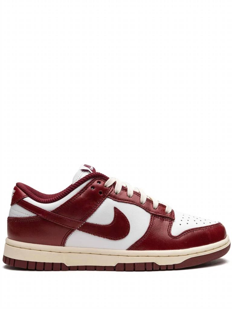 NIKE Women's Dunk Low Premium Vintage Team Sneakers In Red