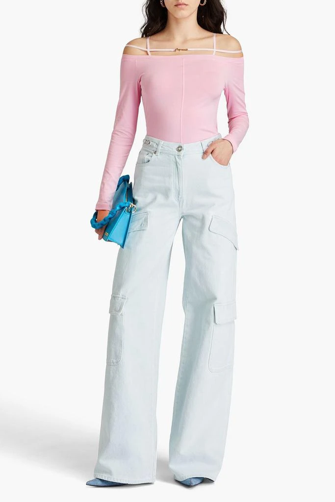 Sierra off-the-shoulder stretch cotton-jersey top – On Sale Now