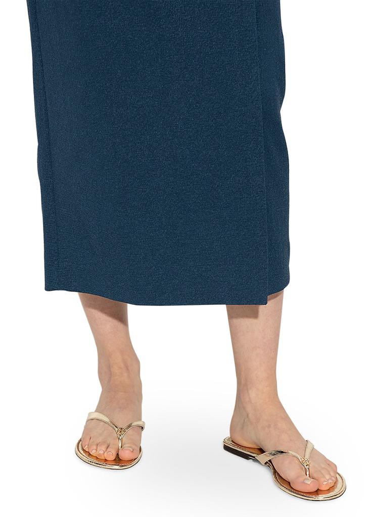 TORY BURCH Leather flip-flops