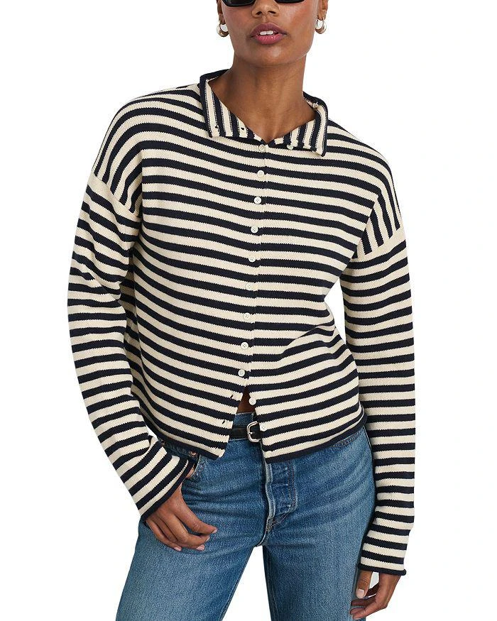 Alex Mill Taylor Striped Cardigan 1