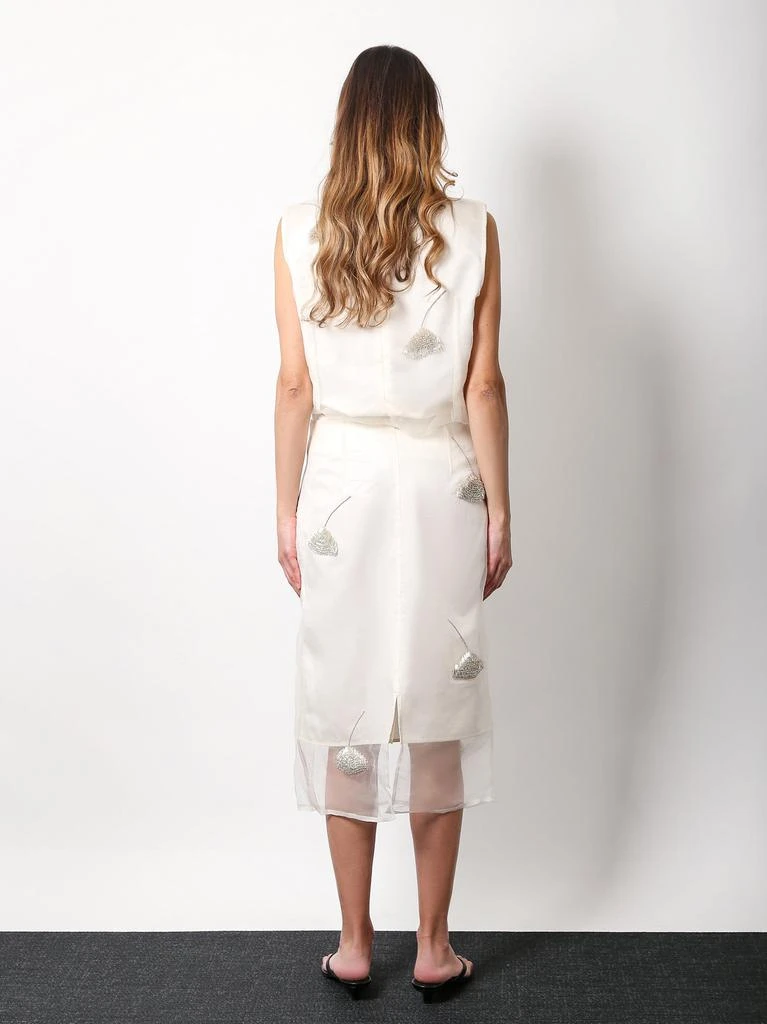 Rohe Silk skirt with jewel details 3