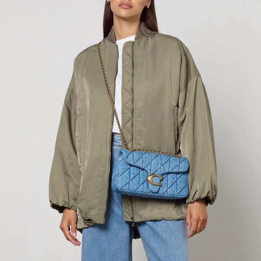Coach Coach Tabby 26 Quilted Denim Shoulder Bag 2