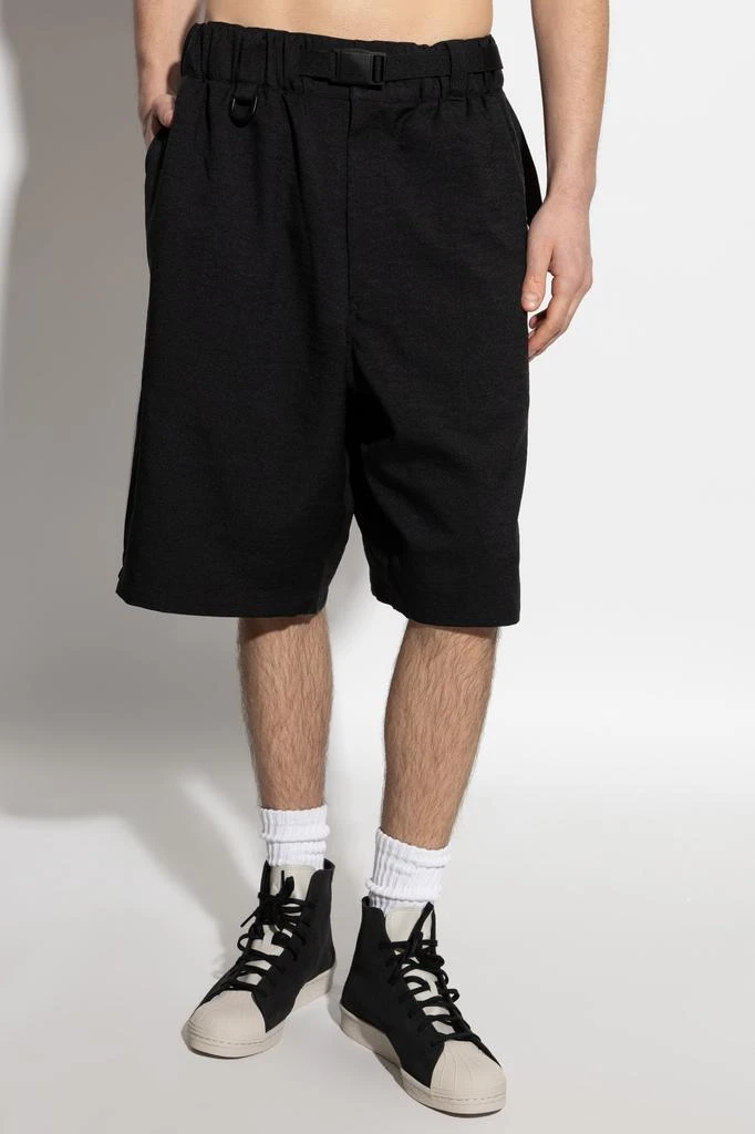 Y-3 Shorts with printed logo 3