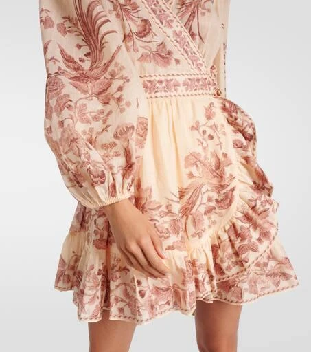 Zimmermann Printed cotton wrap dress 5