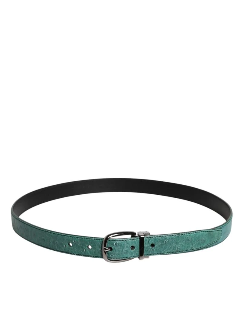 Dolce 
Gabbana Leather Tone Metal Buckle Men
s Belt 2