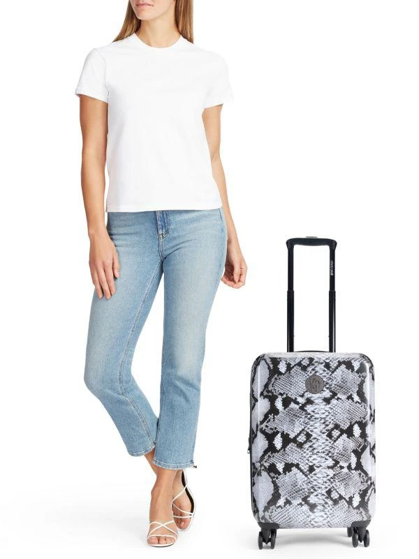 Roberto Cavalli 20 Inch Hardshell Spinner Carry On Suitcase 2
