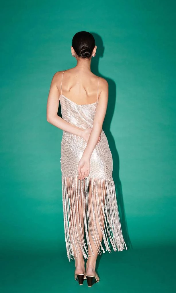 Saylor - Lillie Sequin Midi Dress  On Sale Now with Up to 50% Off |  Discover Exclusive Deals & Savings at BeyondStyle  Authentic SAYLOR women  > dresses > midi|2250110045|clothing|dresses|midi|polyester|silver|solid| women with