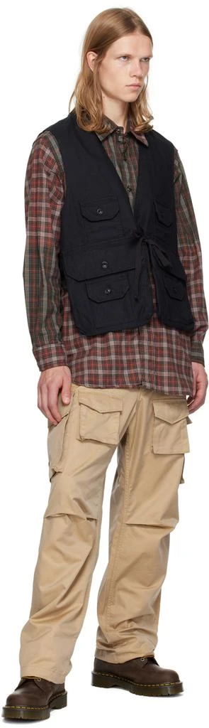 Engineered Garments Khaki Iridescent FA Cargo Pants 4