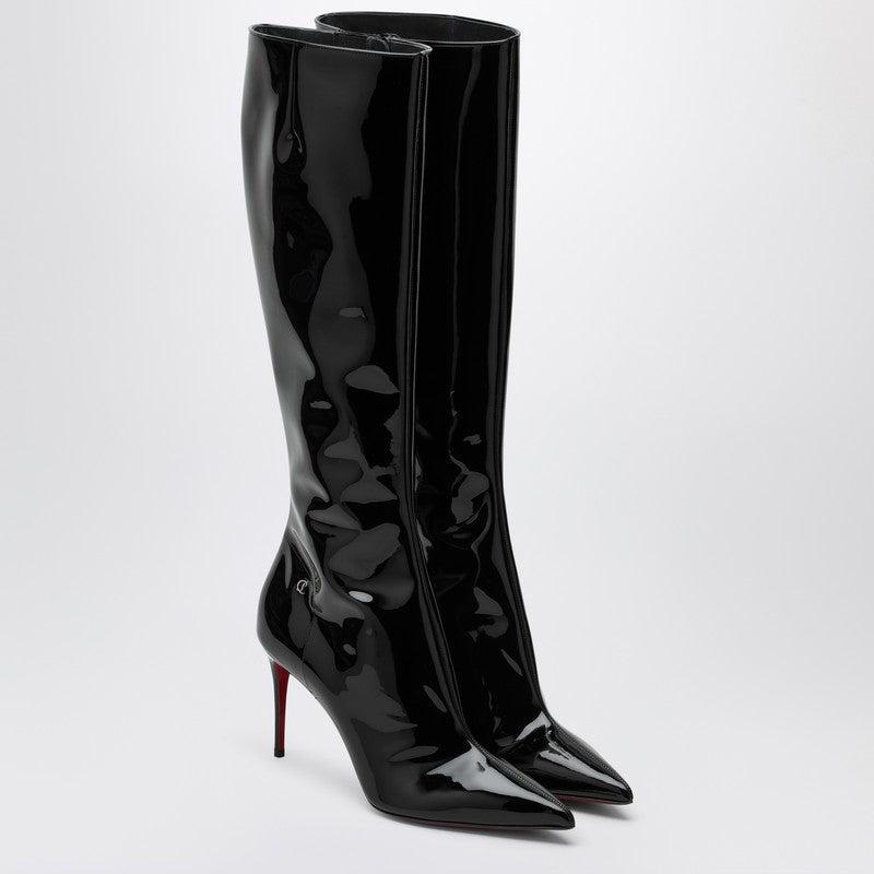 Christian Louboutin Women's High Patent Leather Boot
