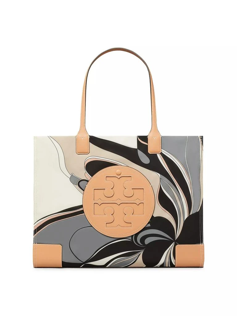 Tory Burch Ella Printed Logo Tote Bag 1