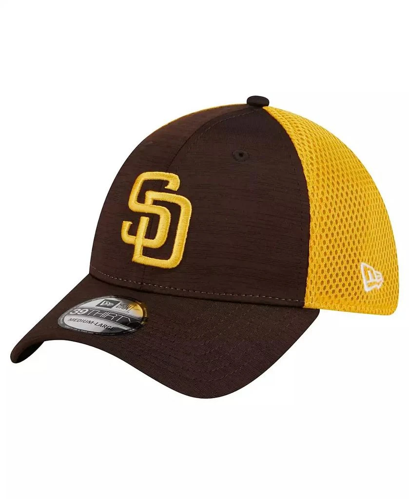 New Era Men's Brown San Diego Padres Neo 39THIRTY Flex Hat 1