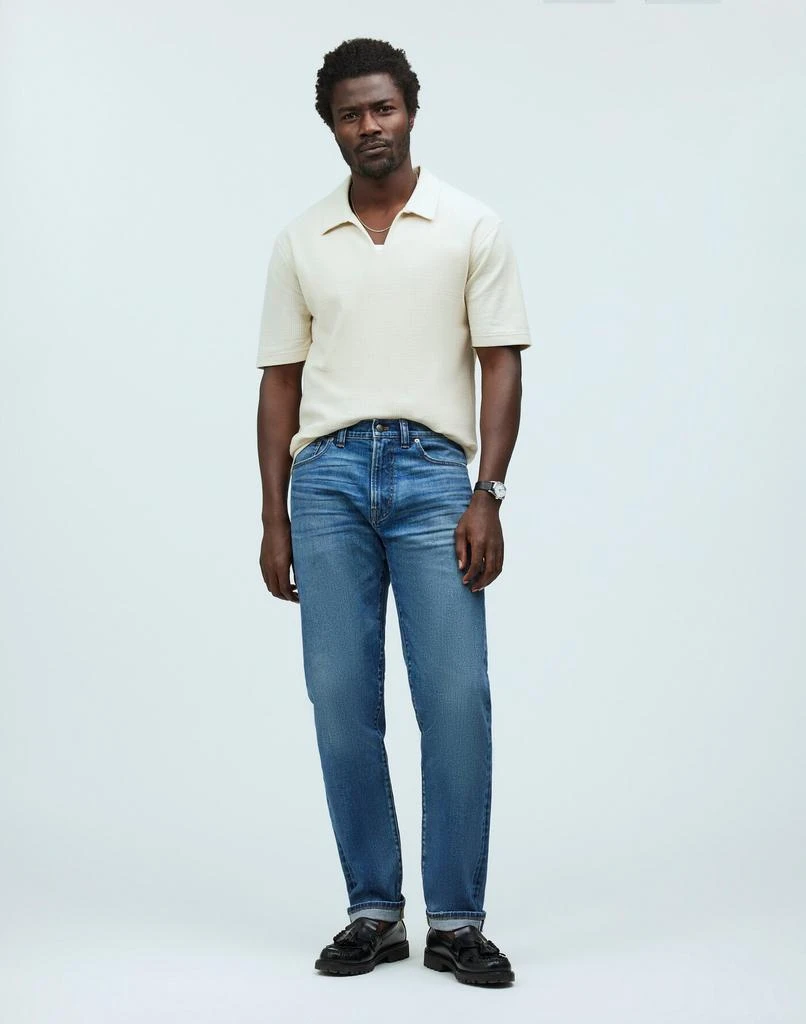 Madewell Relaxed Taper Stretch Selvedge Jeans in Barrington Wash 1