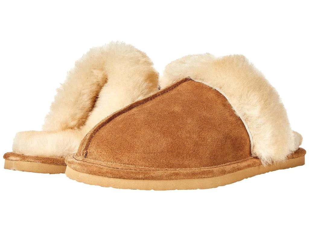 Minnetonka Sheepskin Slide 1