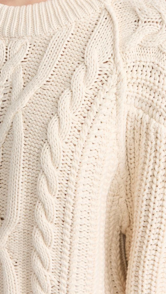 Free People Frankie Cable Pullover 5