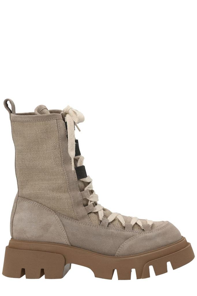 【関税＆送料込み】Brunello Cucinelli Monile Ankle Boots Brunello Cucinelli Brunello Cucinelli Monile Ankle Boots