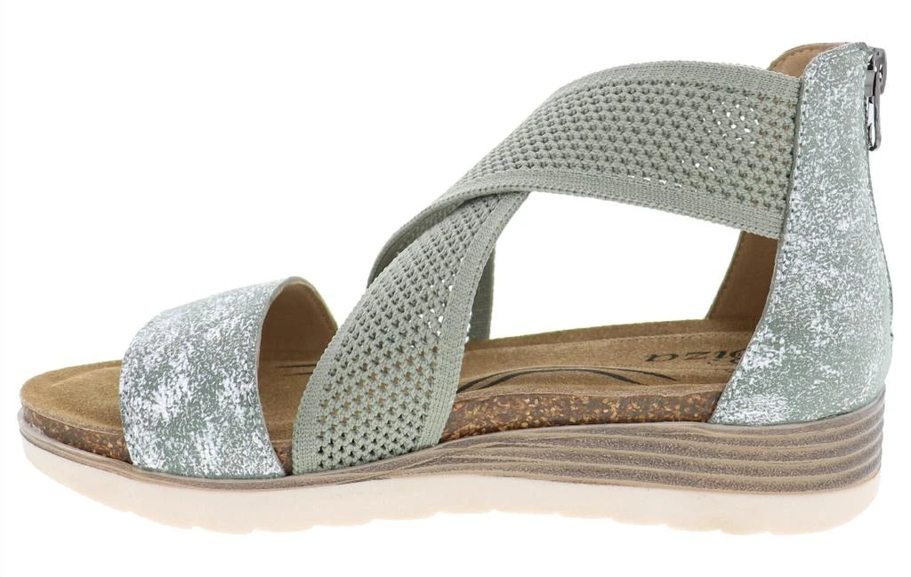 Biza Women Bree Sandal In Green 3