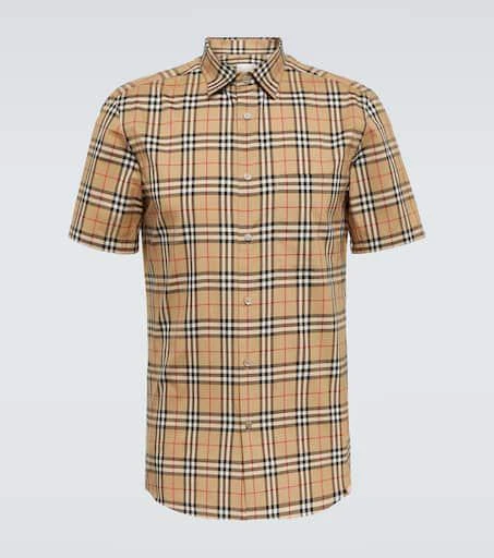 Burberry Checked shirt 1